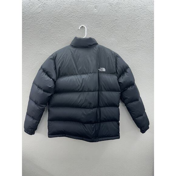 The North Face Mens Jacket Size Large Black Nuptse 700 Goose Down Puffer Zip Up - Picture 11 of 15